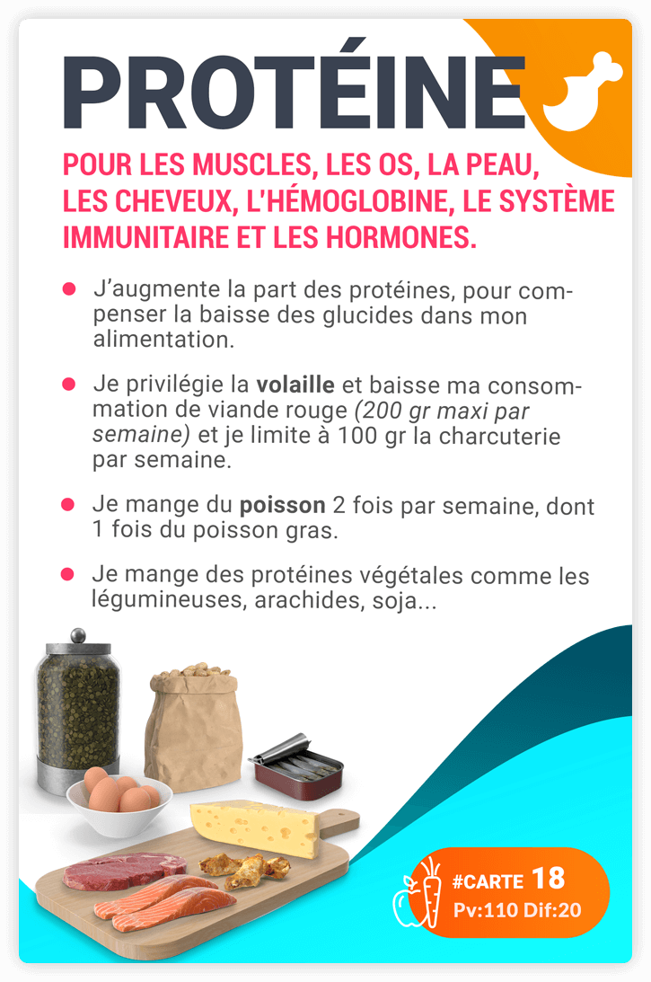 Carte 18 du jeu de 32 cartes